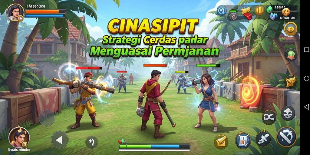 Gameplay menegangkan dengan taktik strategi yang menarik.