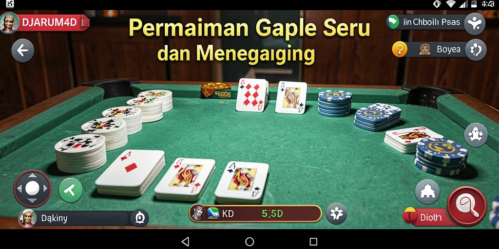 Tampilan gameplay seru dalam DJARUM4D yang menarik dan kompetitif.