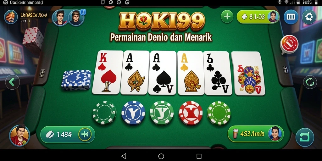 Gameplay seru di HOKI99 dengan tampilan yang menarik.