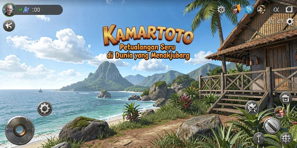Tampilan gameplay KAMARTOTO yang seru dan penuh petualangan.
