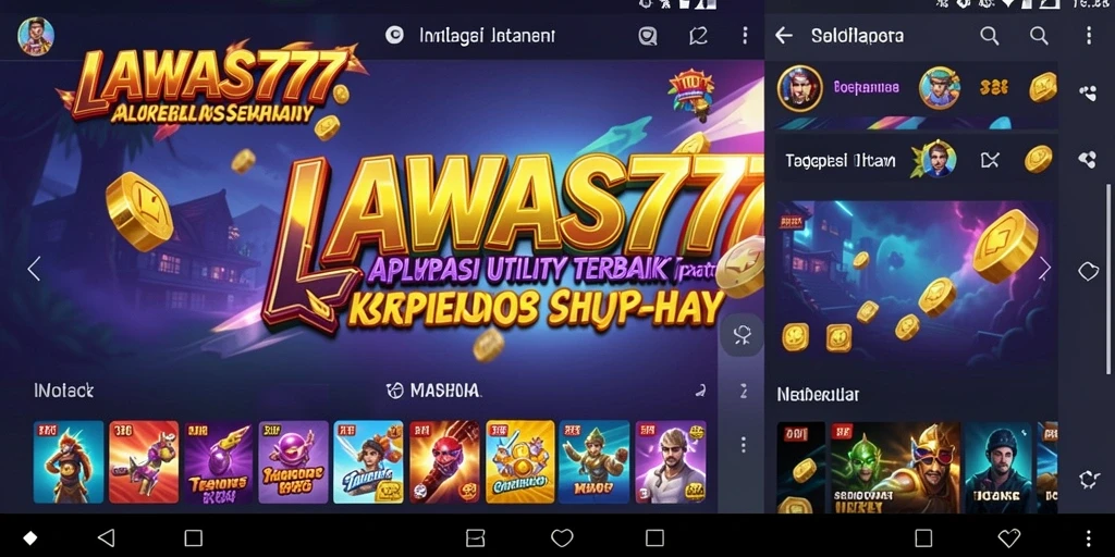 Tampilan fitur utama LAWAS777 yang intuitif dan menarik.